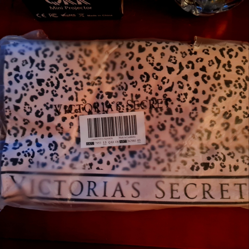 Victoria's Secret animal print Overnighter Bag
